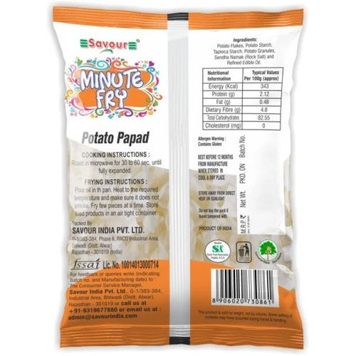 Potato Papad 110G