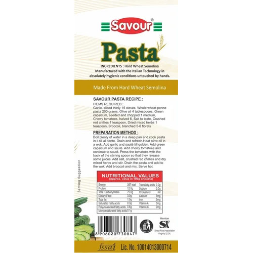 Savour Pasta Spiral 500G